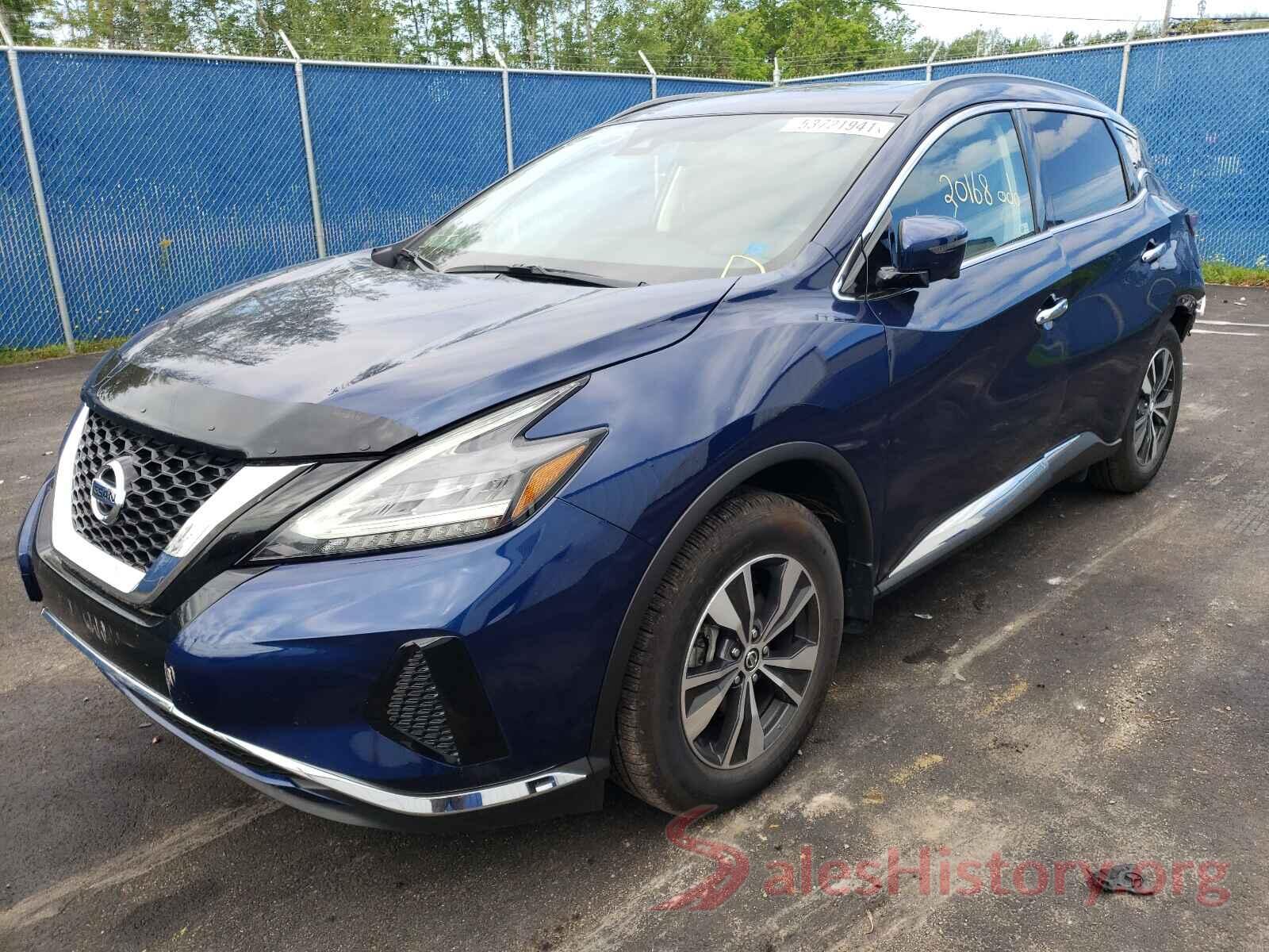 5N1AZ2BSXLN154769 2020 NISSAN MURANO