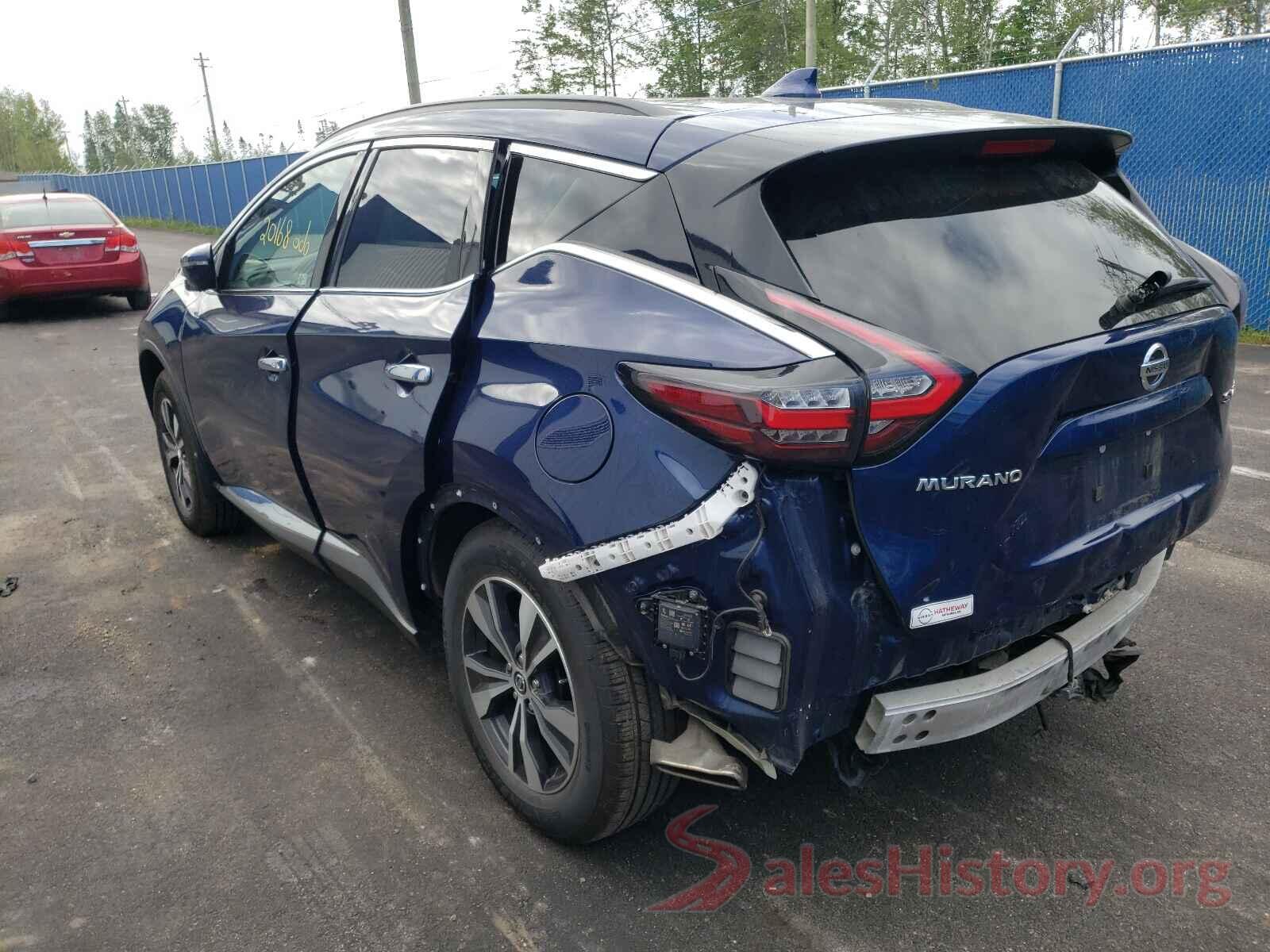 5N1AZ2BSXLN154769 2020 NISSAN MURANO