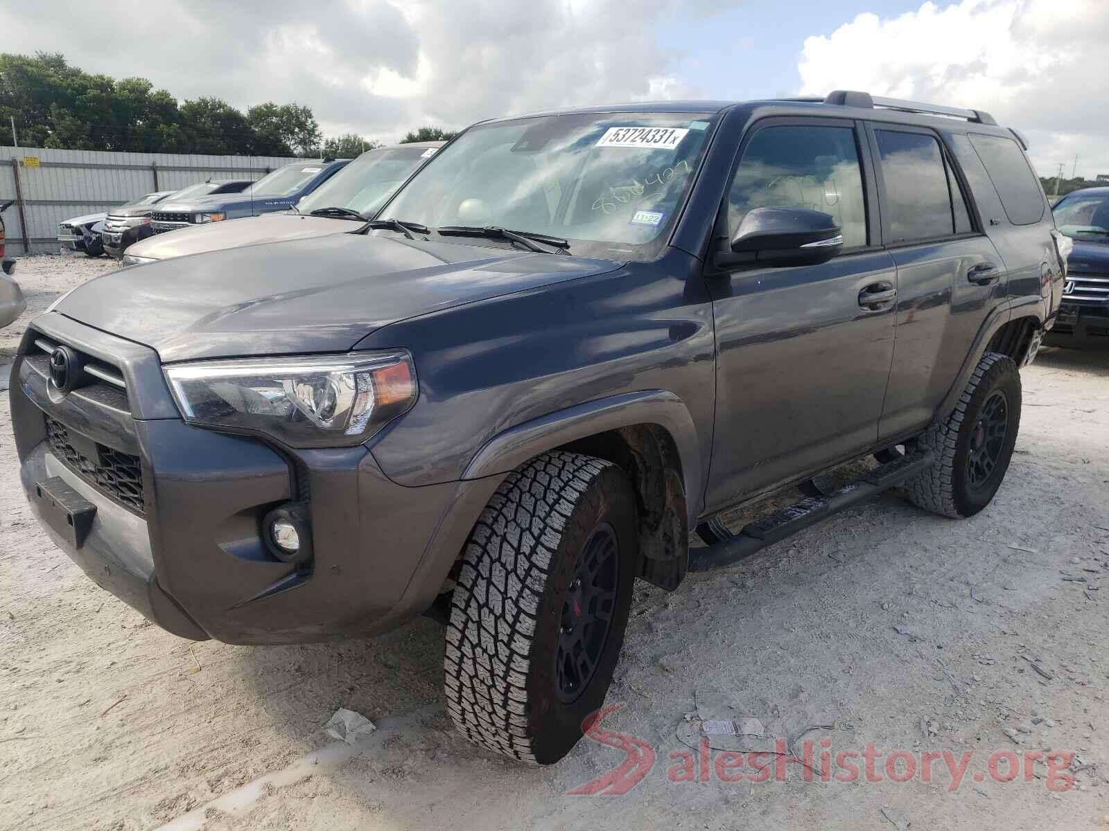 JTENU5JR1M5866427 2021 TOYOTA 4RUNNER