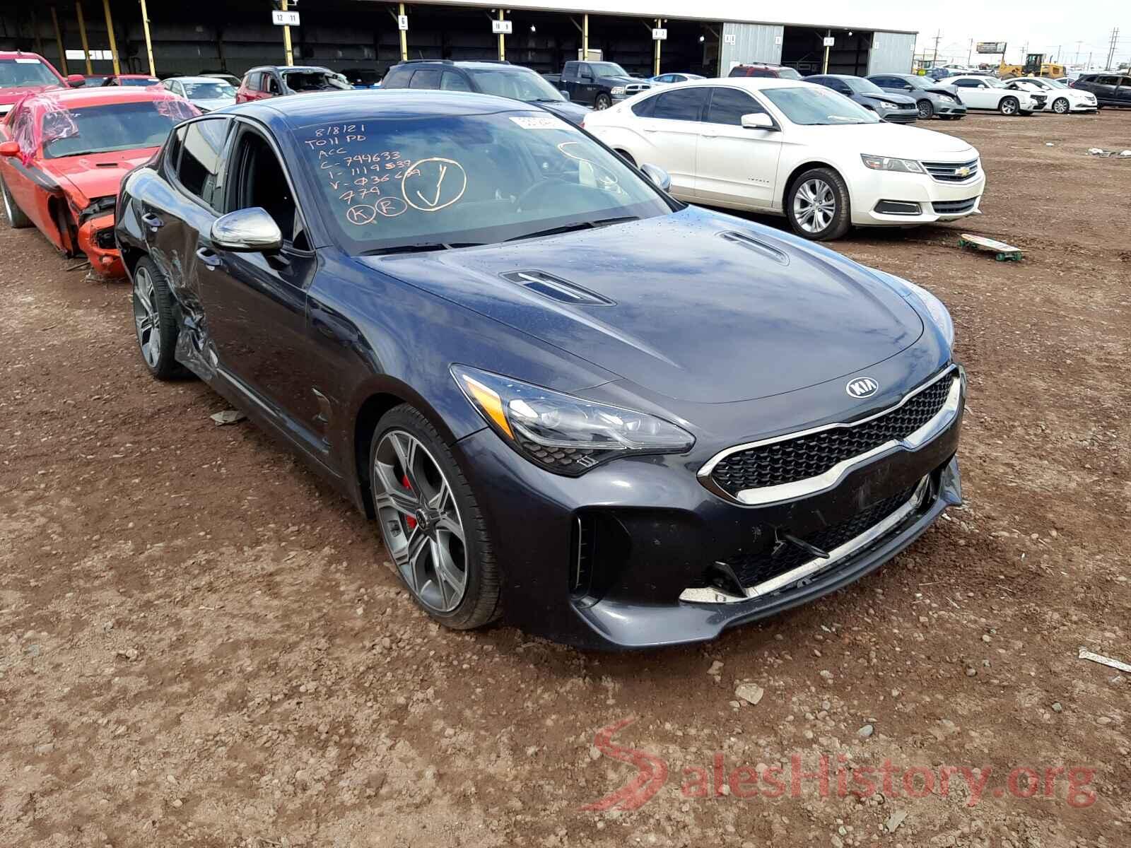 KNAE35LC1K6062228 2019 KIA STINGER