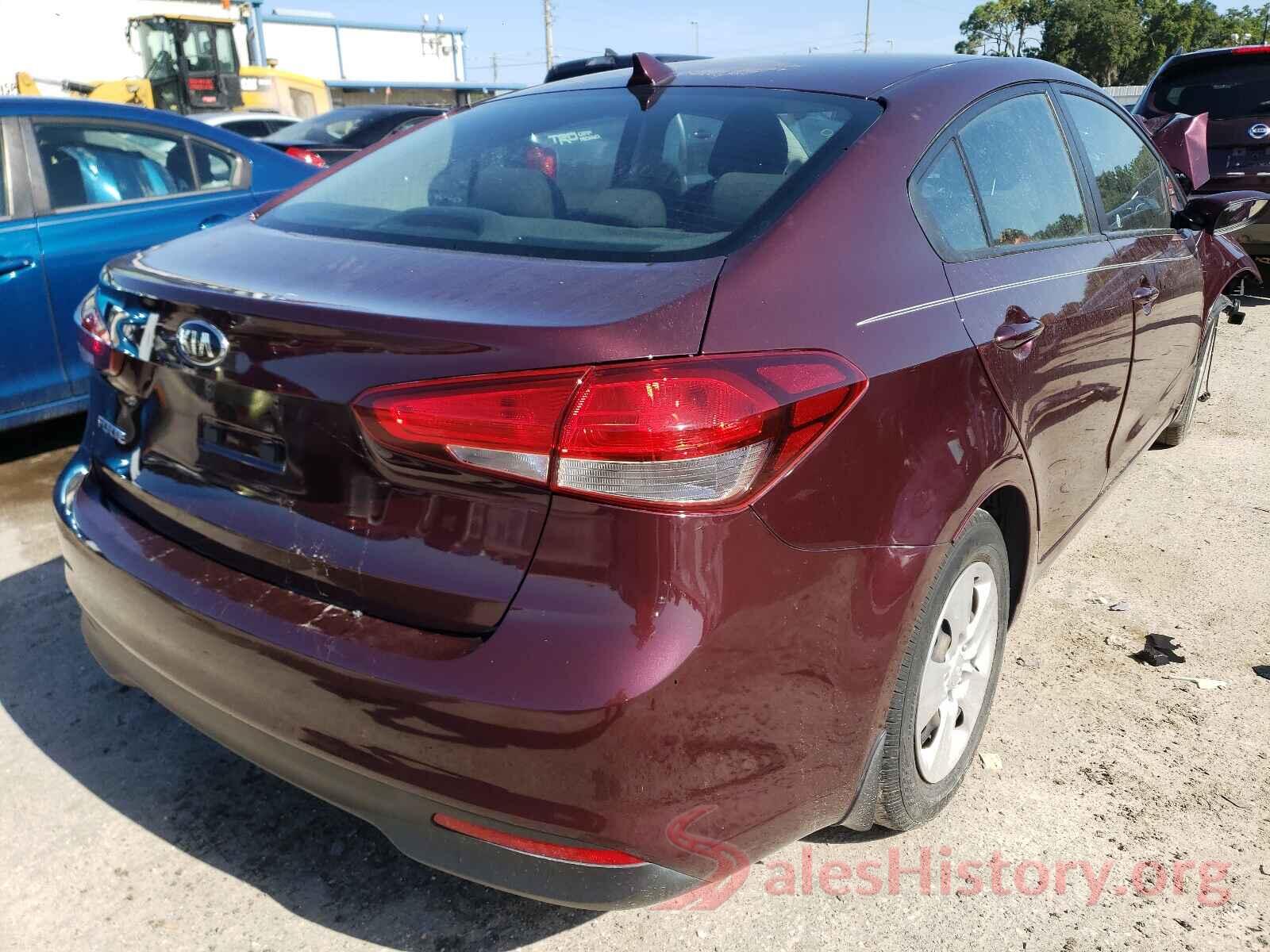 3KPFK4A72JE168061 2018 KIA FORTE