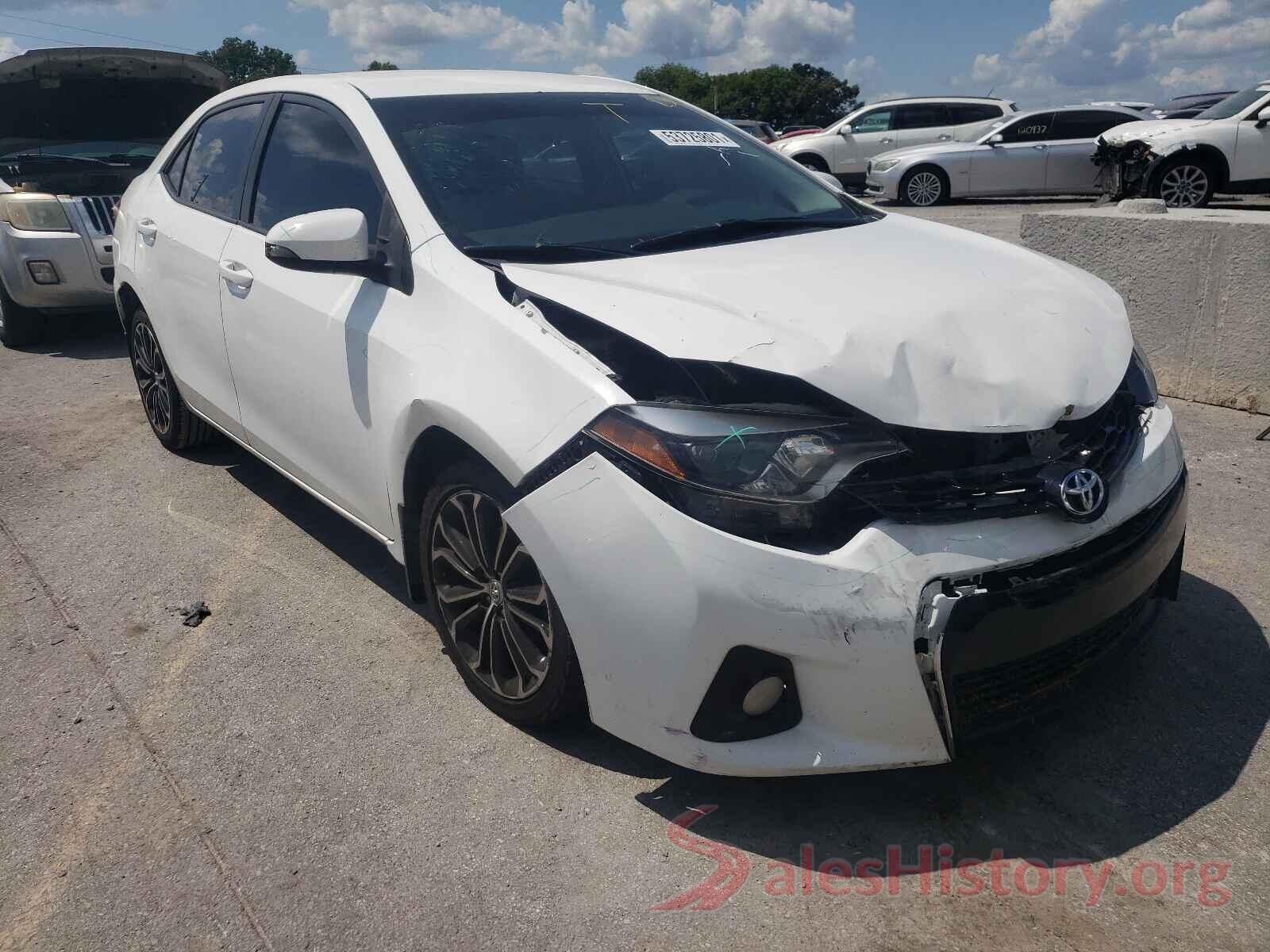 5YFBURHE8GP412863 2016 TOYOTA COROLLA