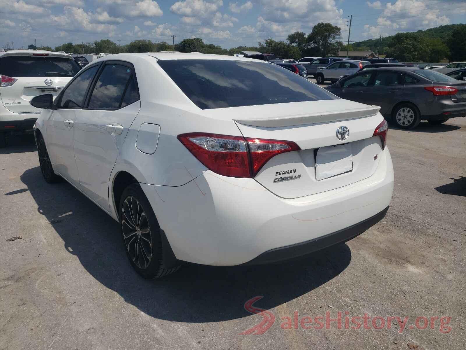 5YFBURHE8GP412863 2016 TOYOTA COROLLA