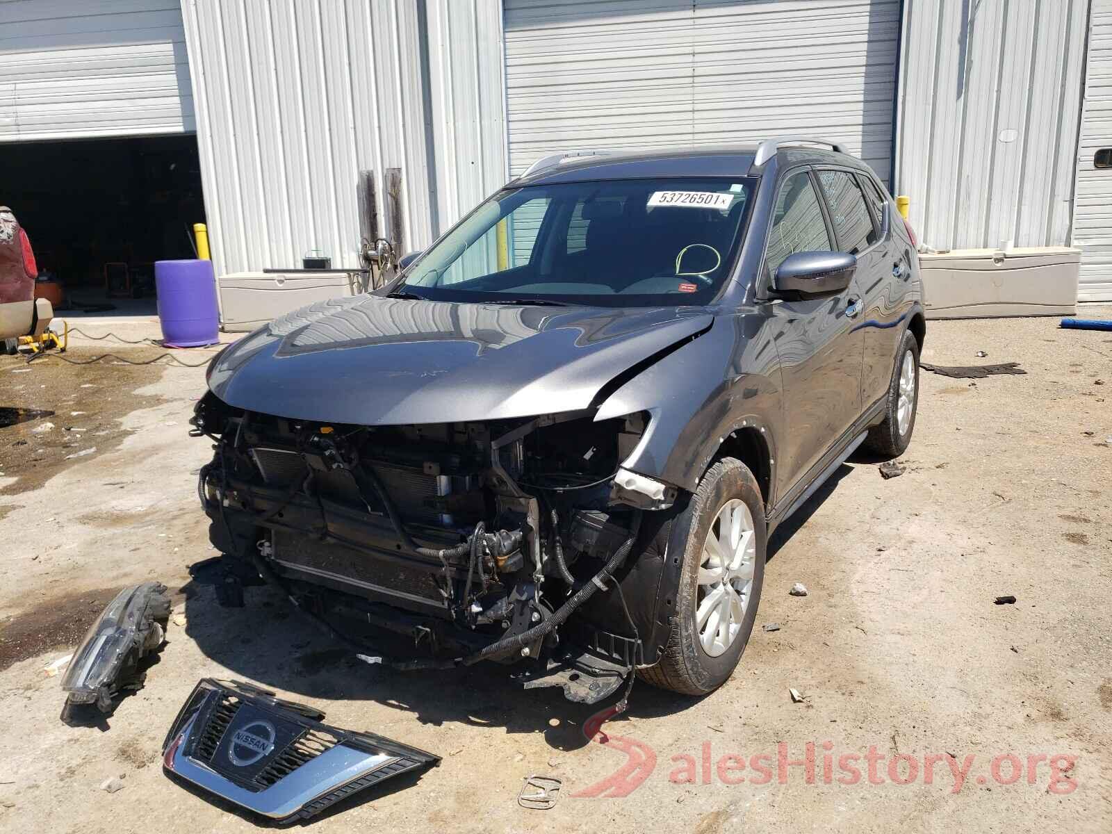 KNMAT2MT4HP595837 2017 NISSAN ROGUE