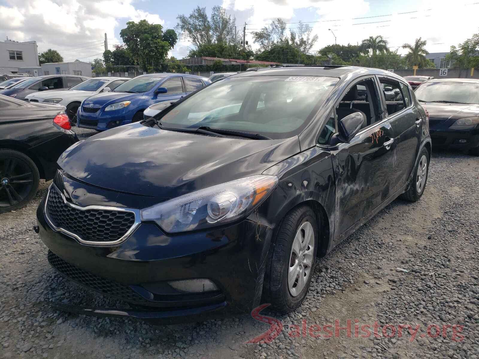 KNAFX5A86G5526828 2016 KIA FORTE