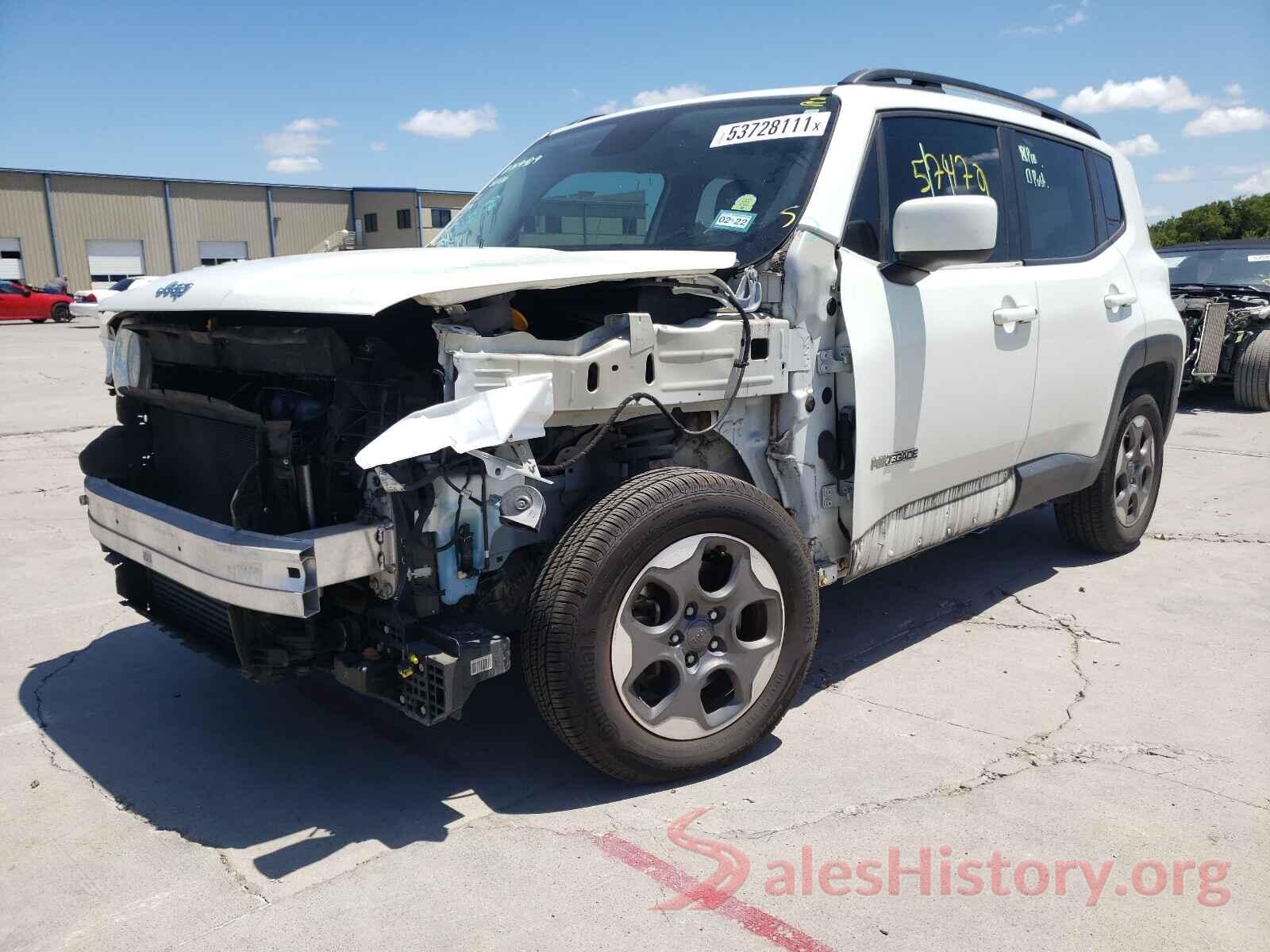 ZACCJABW9GPC43862 2016 JEEP RENEGADE