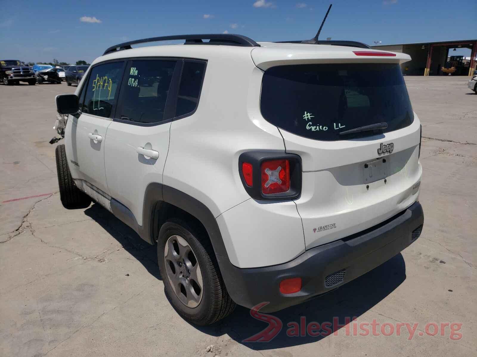 ZACCJABW9GPC43862 2016 JEEP RENEGADE