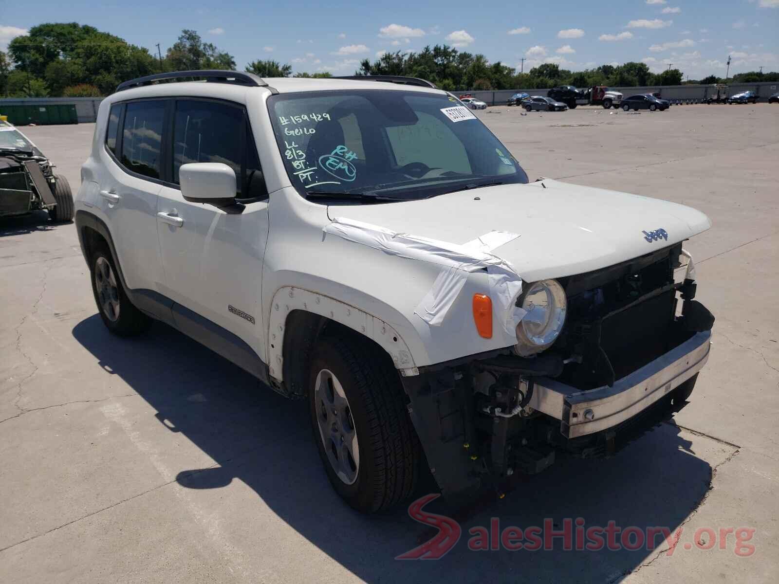 ZACCJABW9GPC43862 2016 JEEP RENEGADE