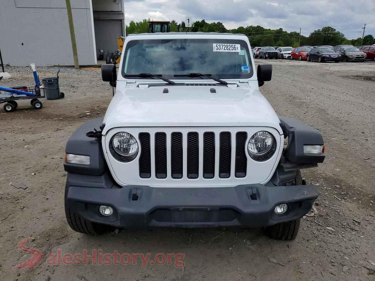 2019 JEEP WRANGLER VIN 1C4HJXDN5KW638999, rear view