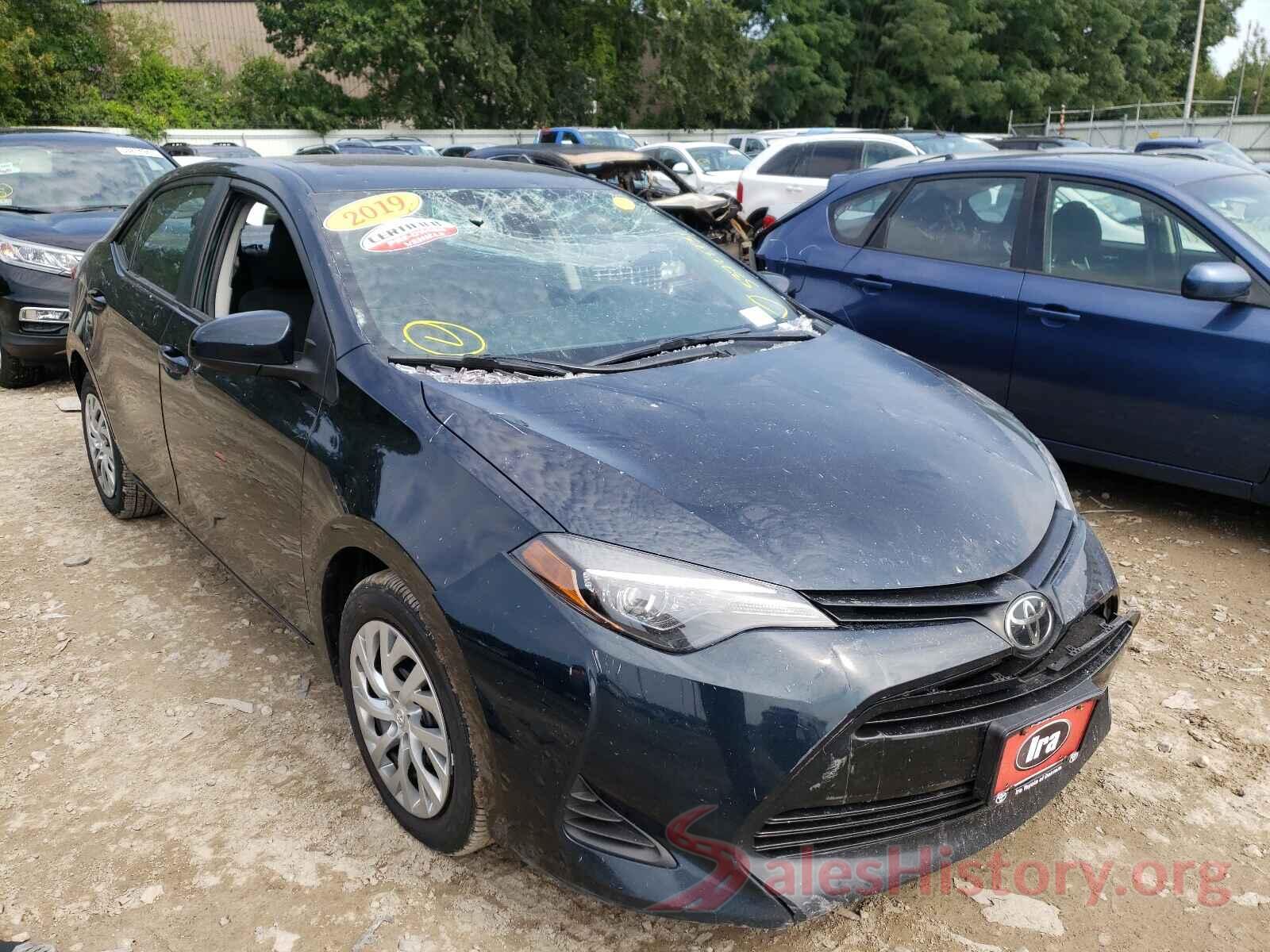 2T1BURHE7KC176957 2019 TOYOTA COROLLA