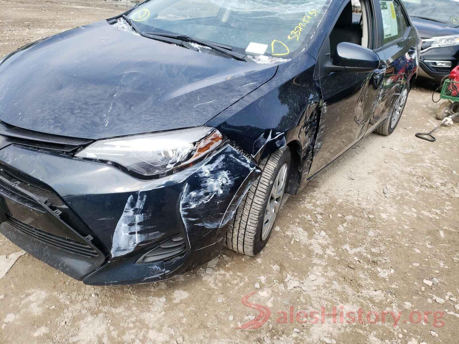 2T1BURHE7KC176957 2019 TOYOTA COROLLA