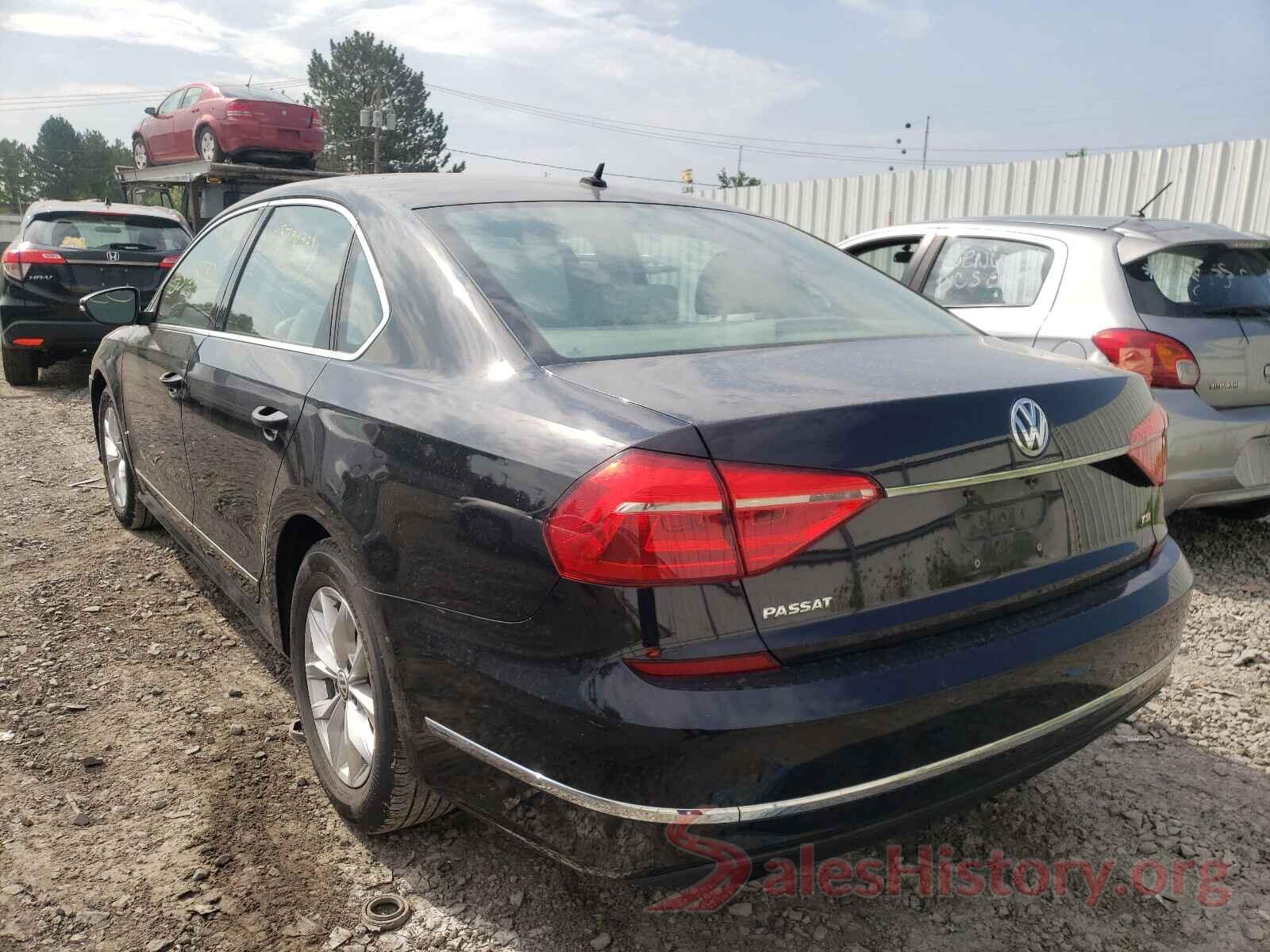 1VWAT7A36GC016996 2016 VOLKSWAGEN PASSAT