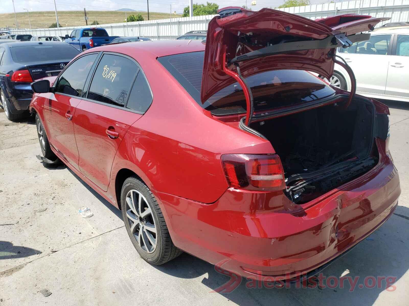 3VWD67AJ1GM295792 2016 VOLKSWAGEN JETTA