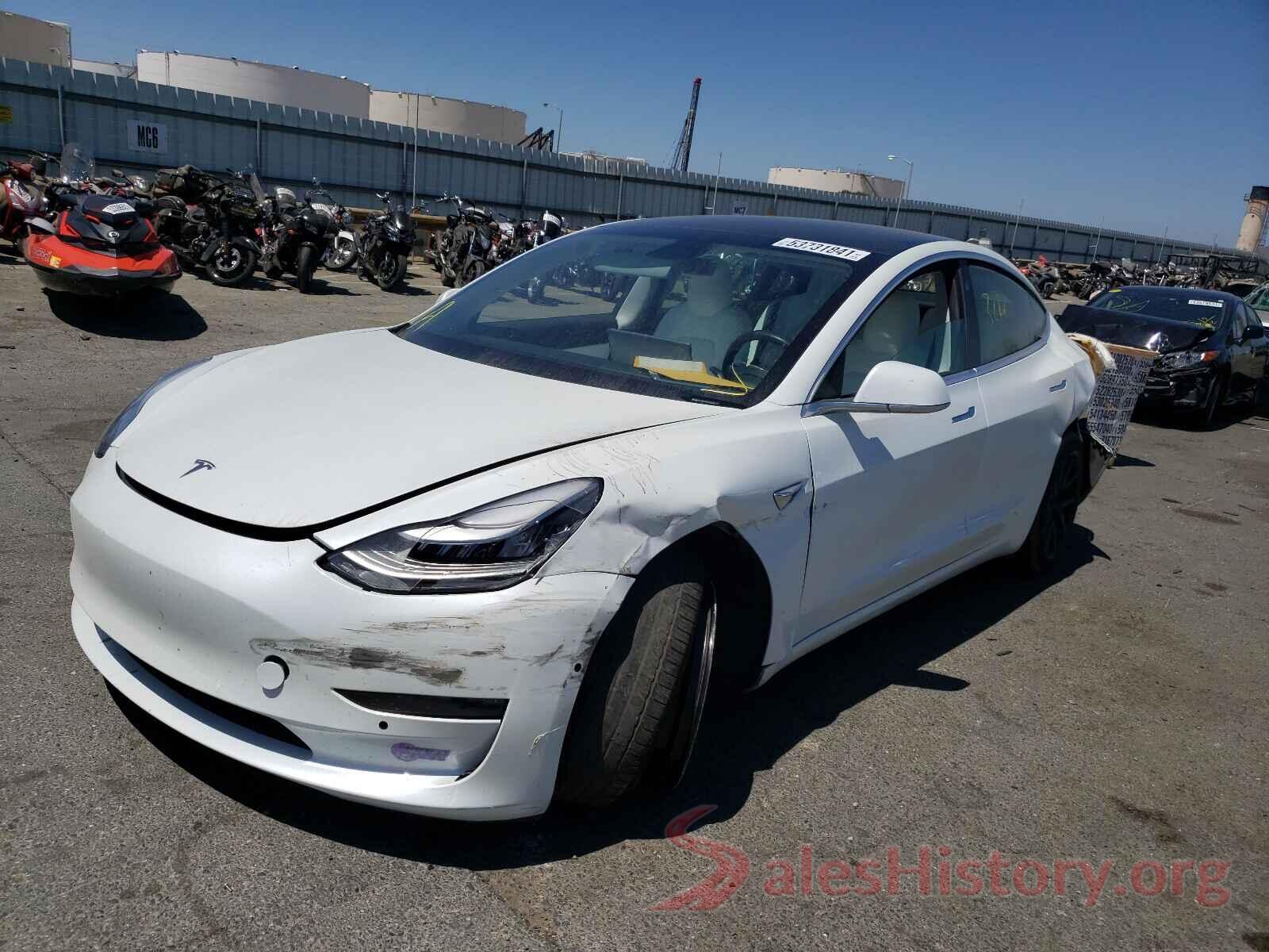 5YJ3E1EA9JF168728 2018 TESLA MODEL 3