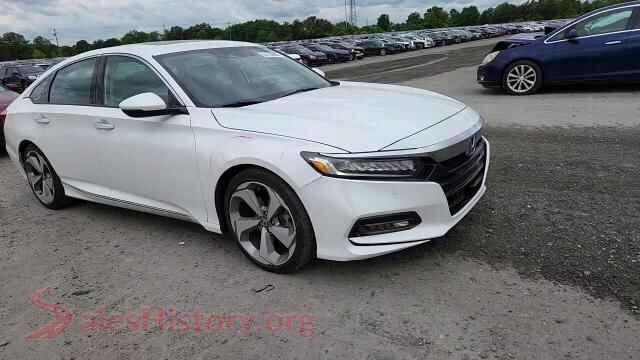2018 HONDA ACCORD VIN 1HGCV1F96JA005677, trunk area