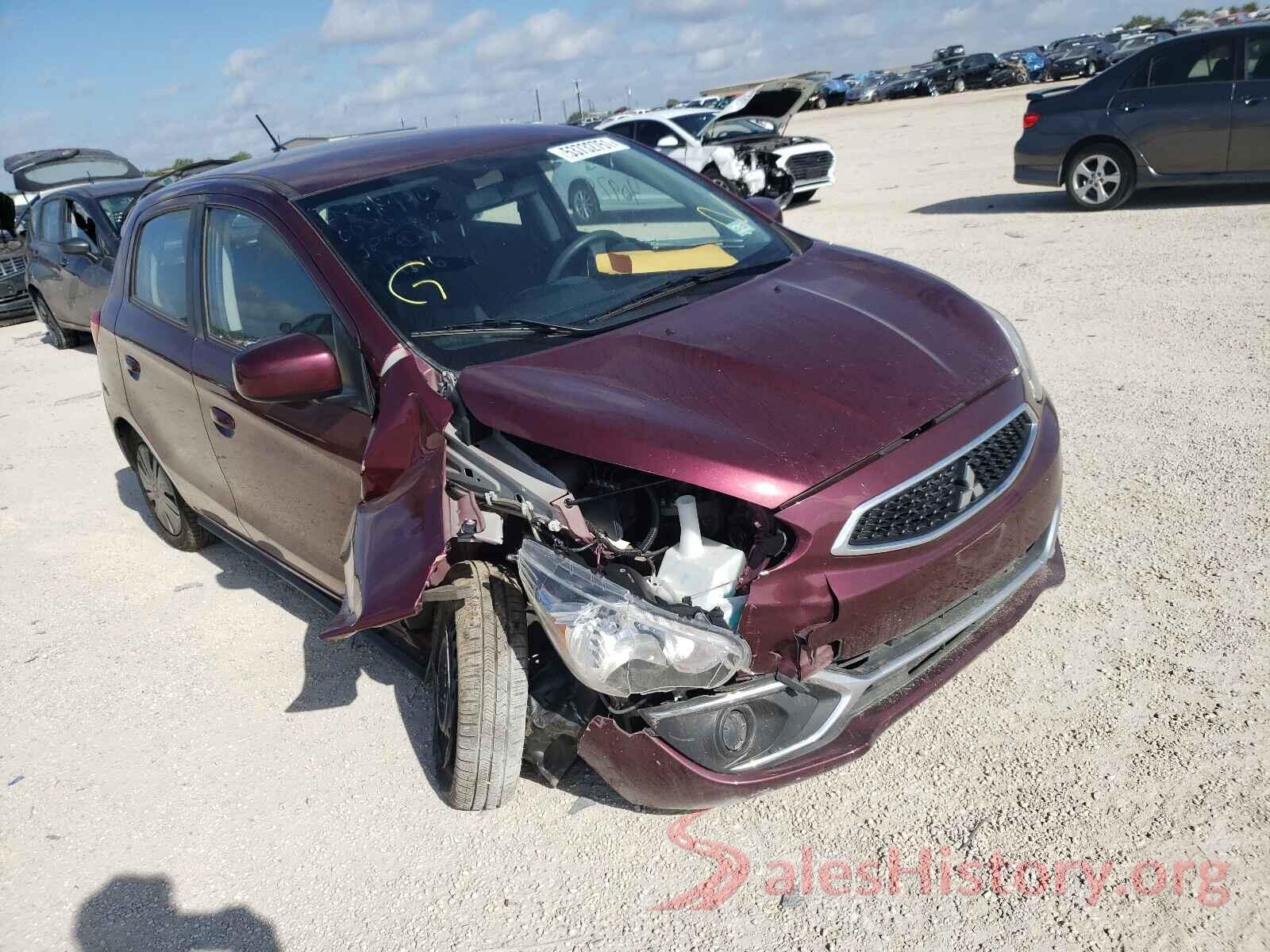 ML32A3HJ9KH014846 2019 MITSUBISHI MIRAGE