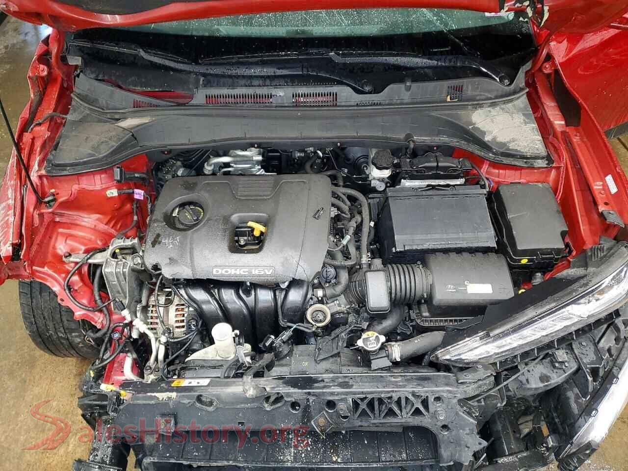 2021 HYUNDAI KONA VIN KM8K1CAA3MU611049, VIN plate