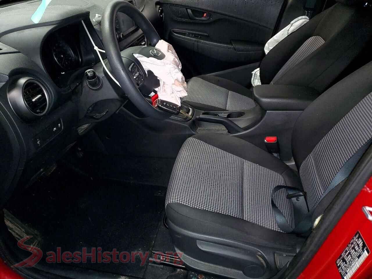2021 HYUNDAI KONA VIN KM8K1CAA3MU611049, engine bay