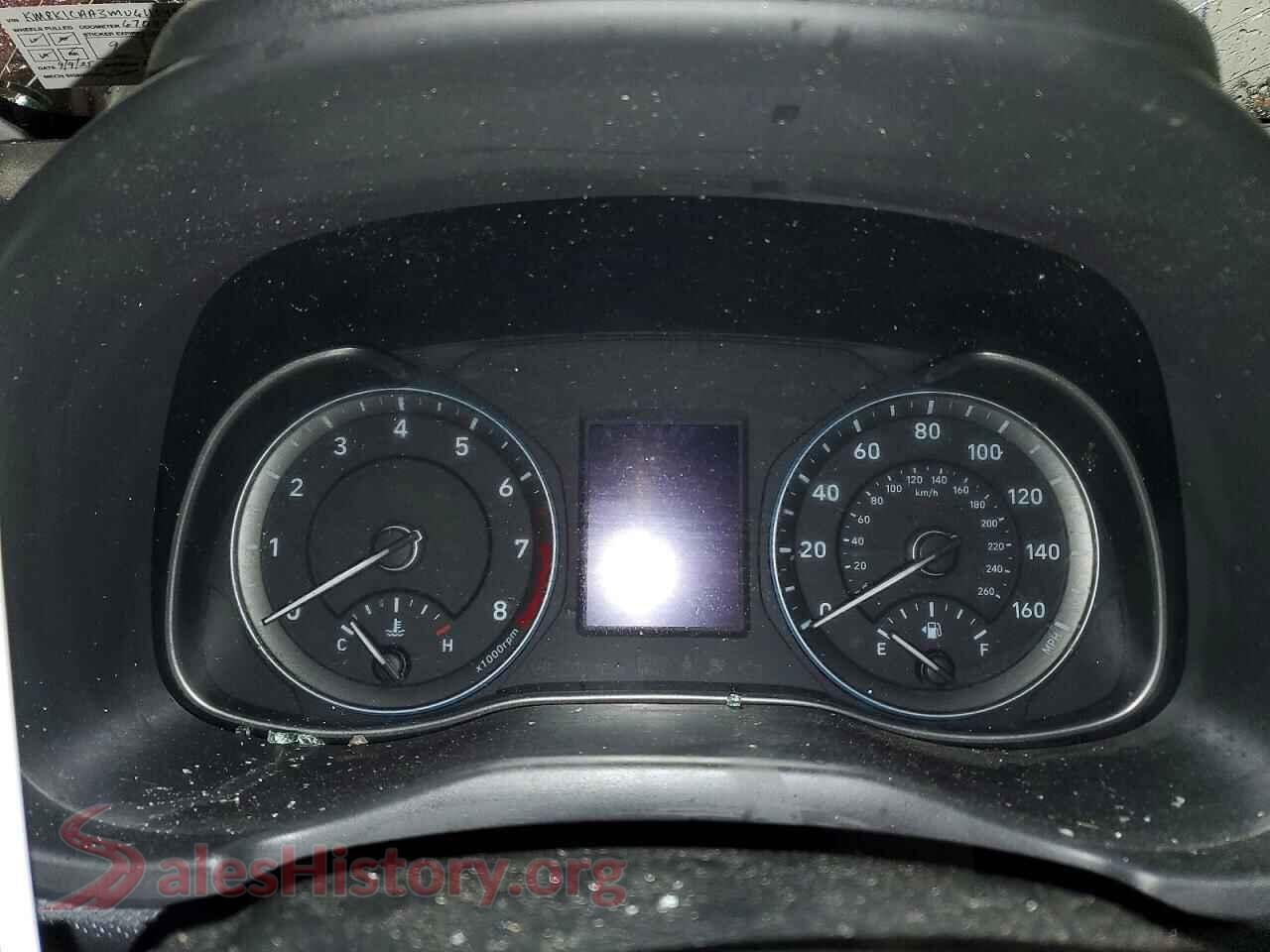 2021 HYUNDAI KONA VIN KM8K1CAA3MU611049, interior center console