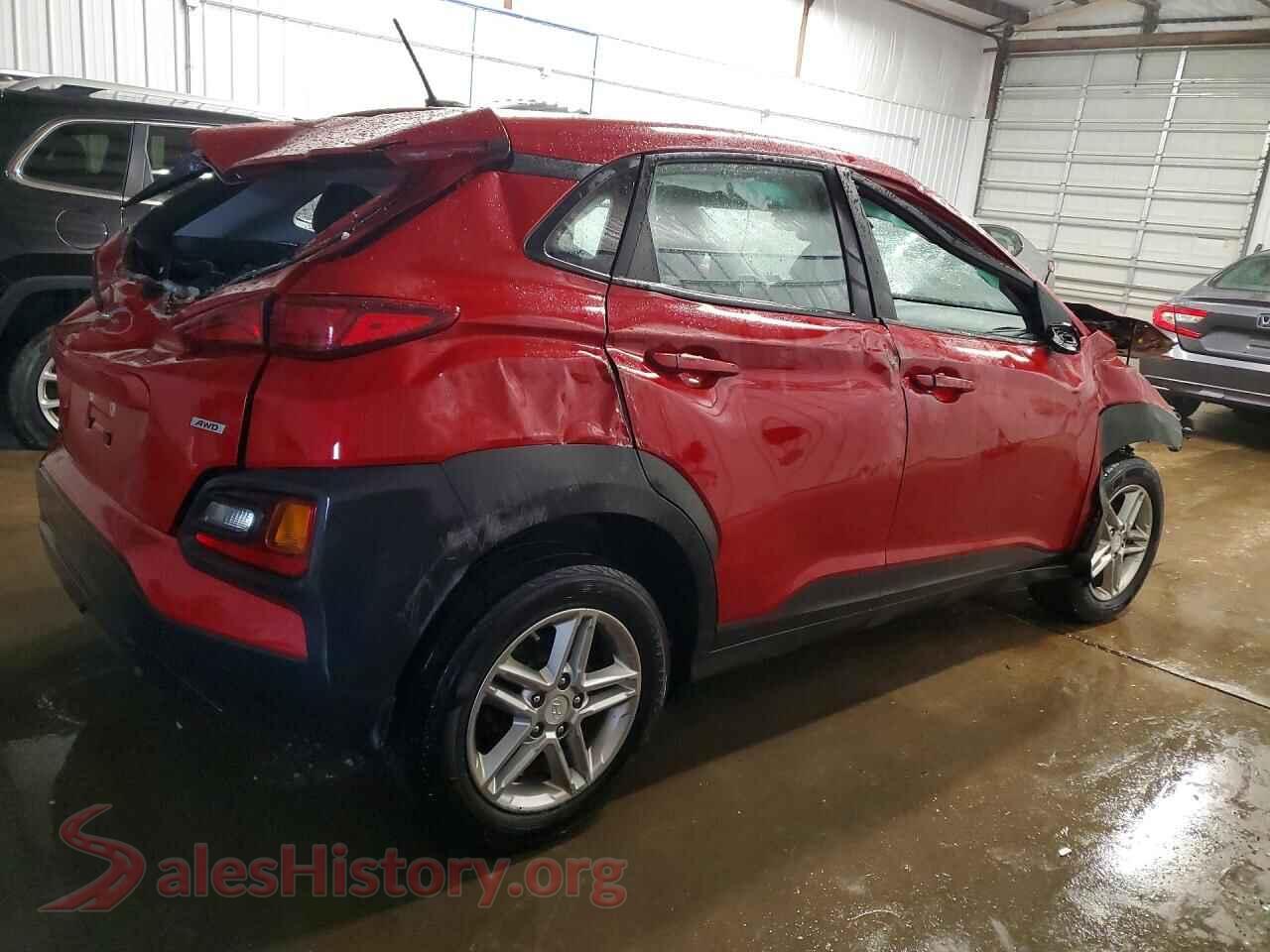 2021 HYUNDAI KONA VIN KM8K1CAA3MU611049, right side view
