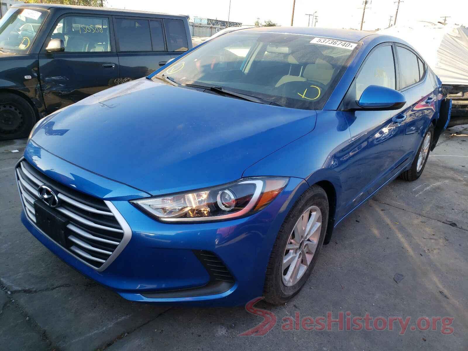 KMHD84LFXJU600273 2018 HYUNDAI ELANTRA