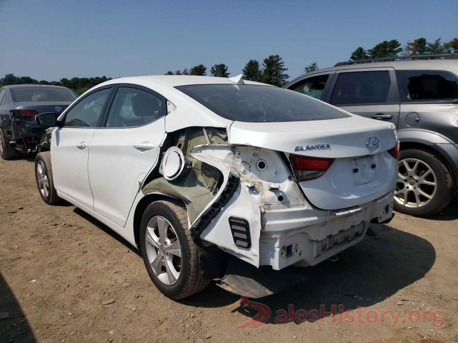 5NPDH4AE7GH723448 2016 HYUNDAI ELANTRA