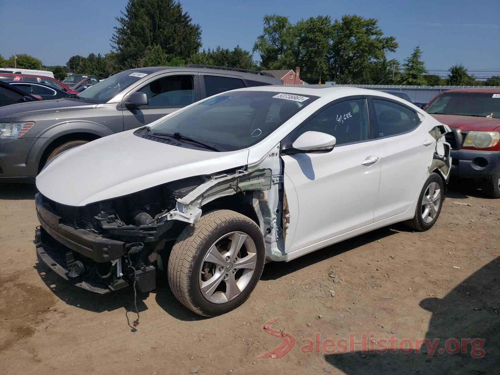 5NPDH4AE7GH723448 2016 HYUNDAI ELANTRA