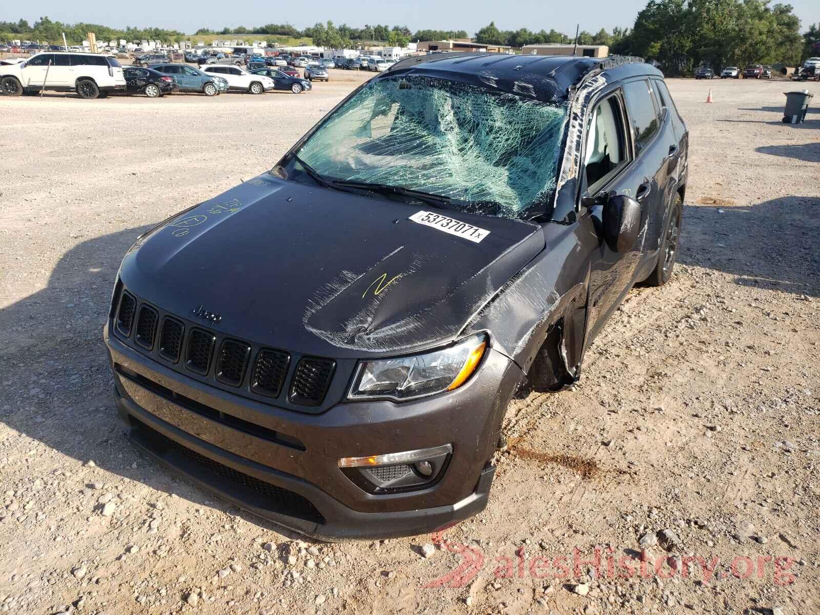 3C4NJCBB8LT140971 2020 JEEP COMPASS