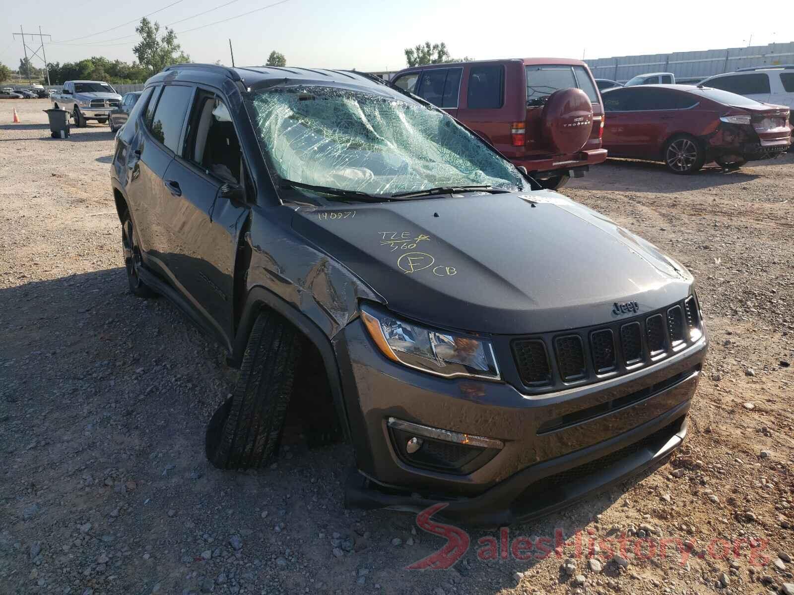 3C4NJCBB8LT140971 2020 JEEP COMPASS