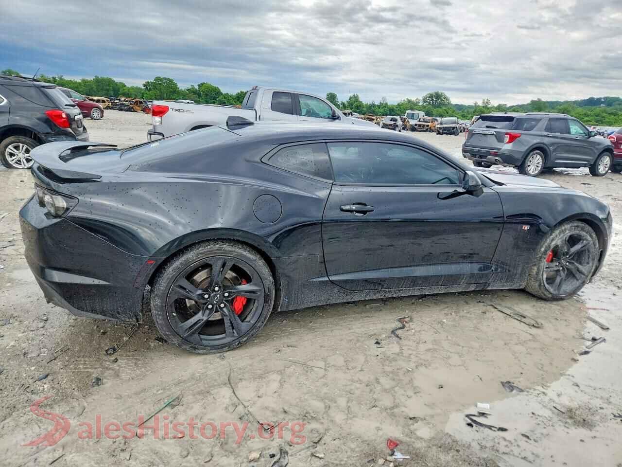 2022 CHEVROLET CAMARO VIN 1G1FH1R77N0100315, right side view