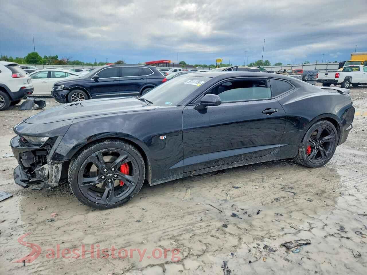 2022 CHEVROLET CAMARO VIN 1G1FH1R77N0100315, auction photo