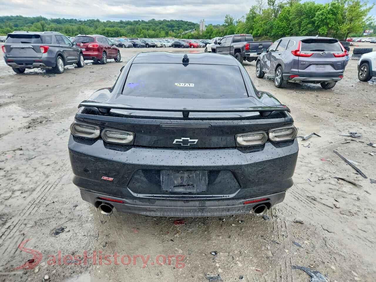 2022 CHEVROLET CAMARO VIN 1G1FH1R77N0100315, left side view