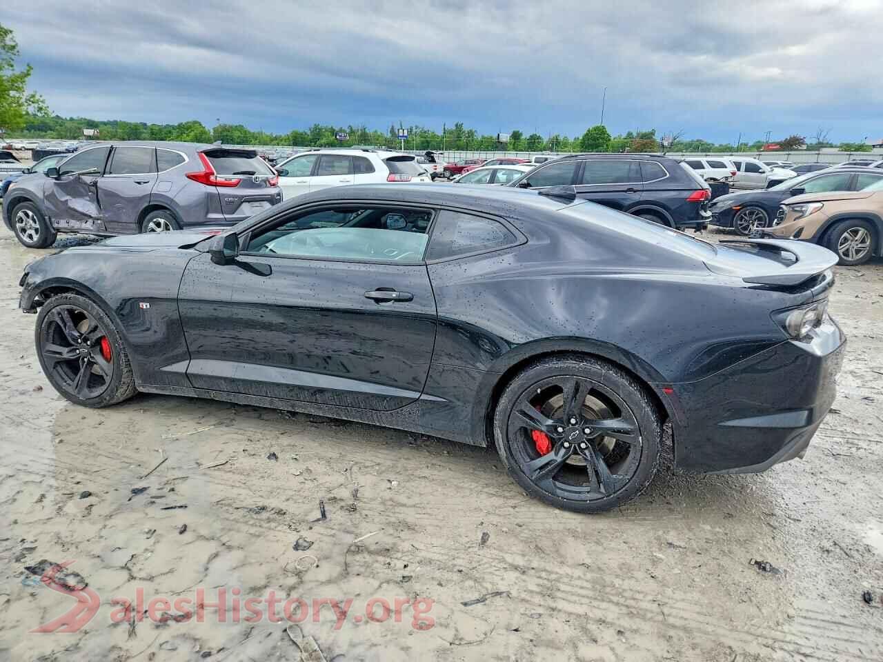 2022 CHEVROLET CAMARO VIN 1G1FH1R77N0100315, front view