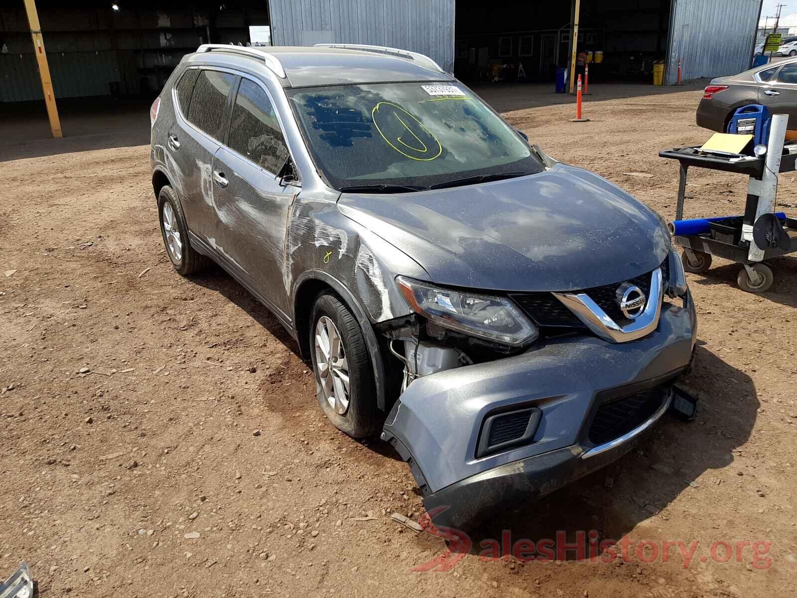 KNMAT2MTXGP645168 2016 NISSAN ROGUE