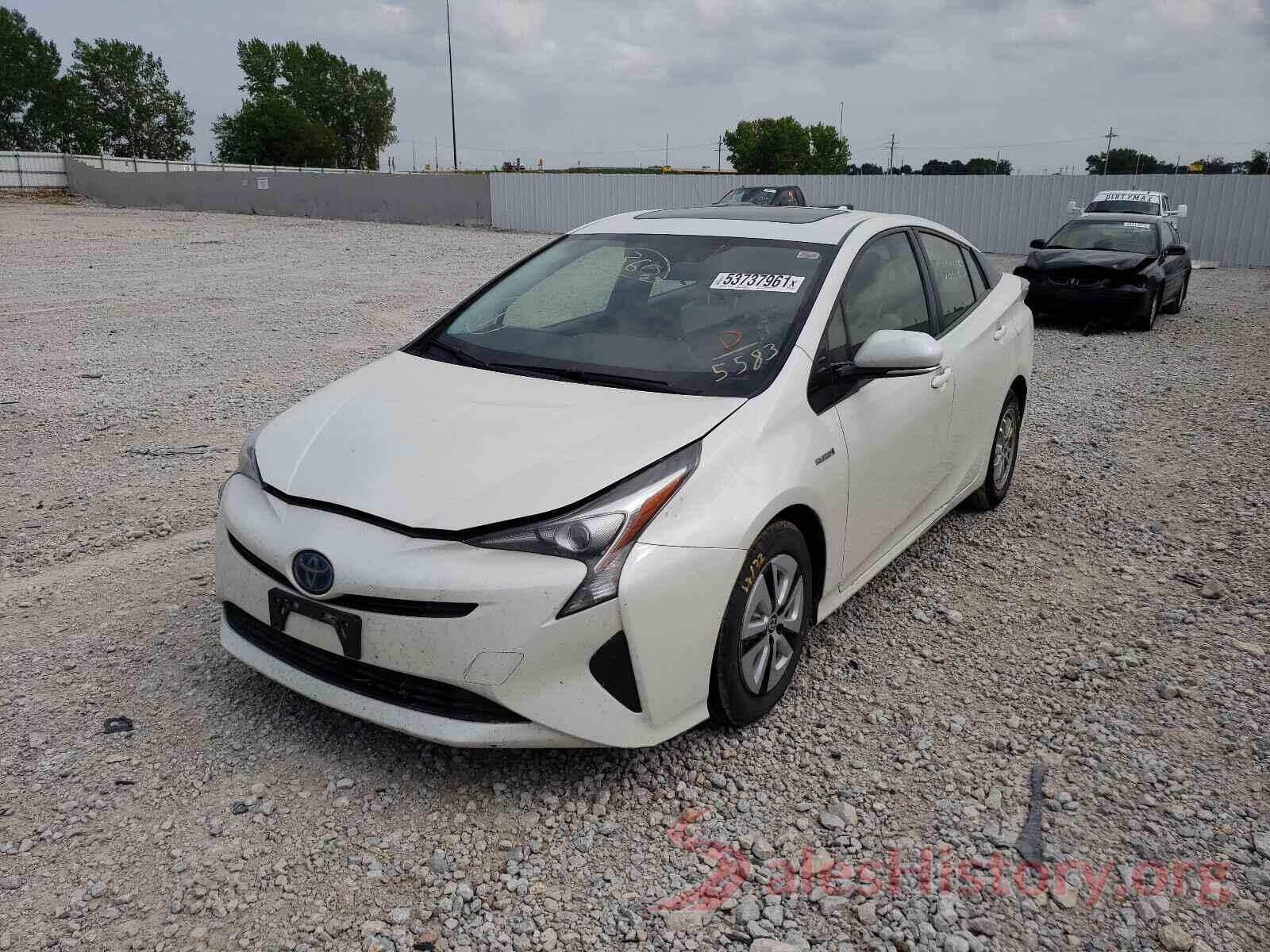 JTDKARFU8G3515583 2016 TOYOTA PRIUS