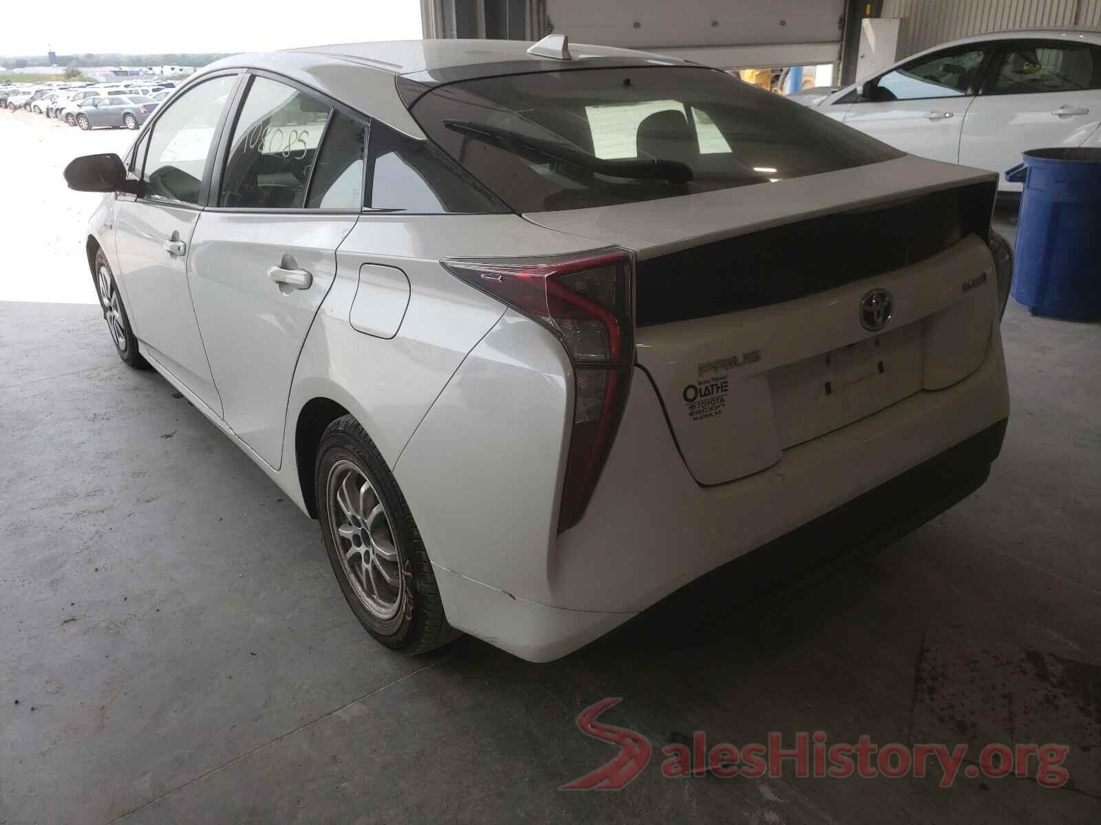 JTDKARFU8G3515583 2016 TOYOTA PRIUS