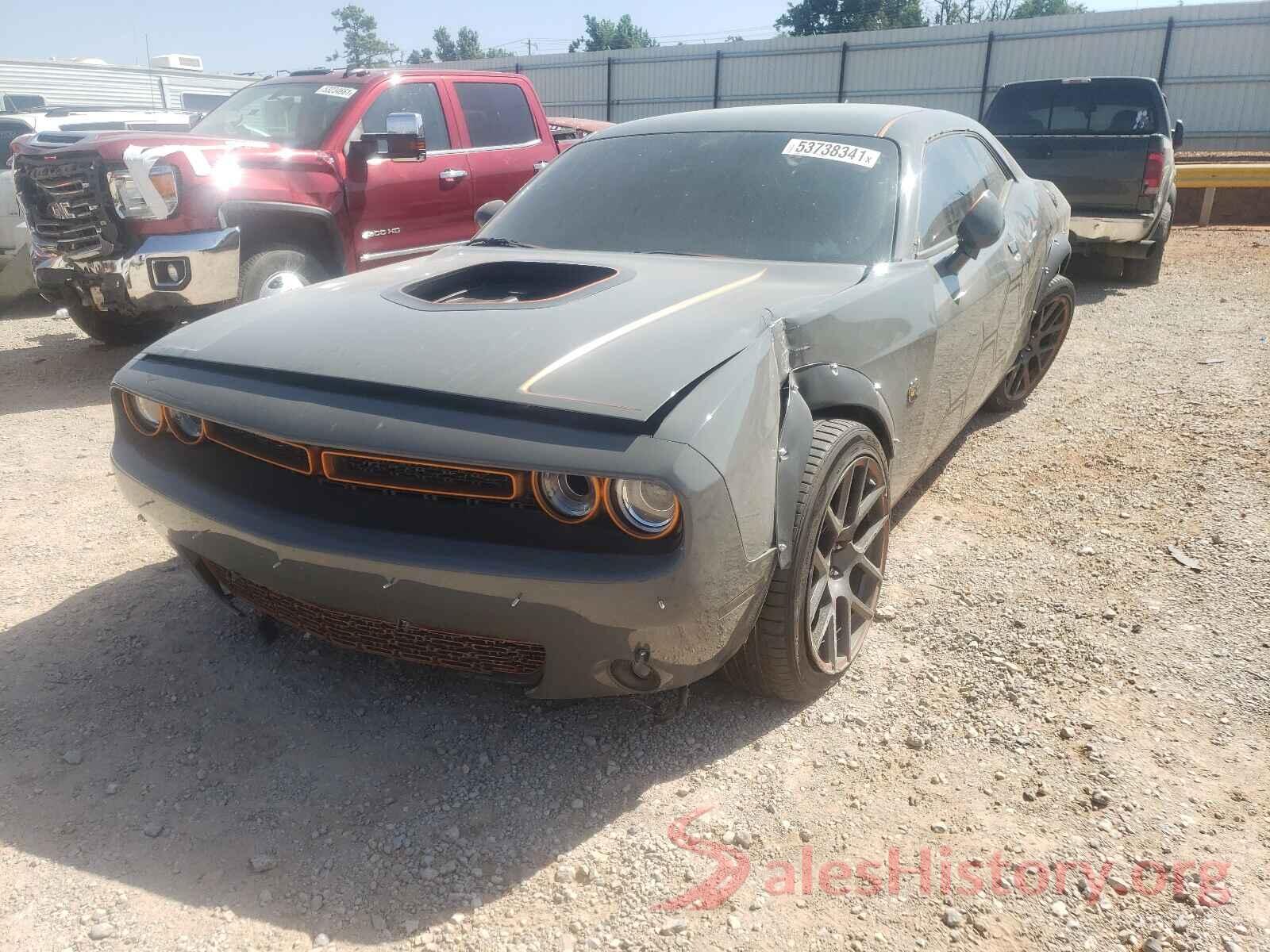 2C3CDZFJ5KH606970 2019 DODGE CHALLENGER