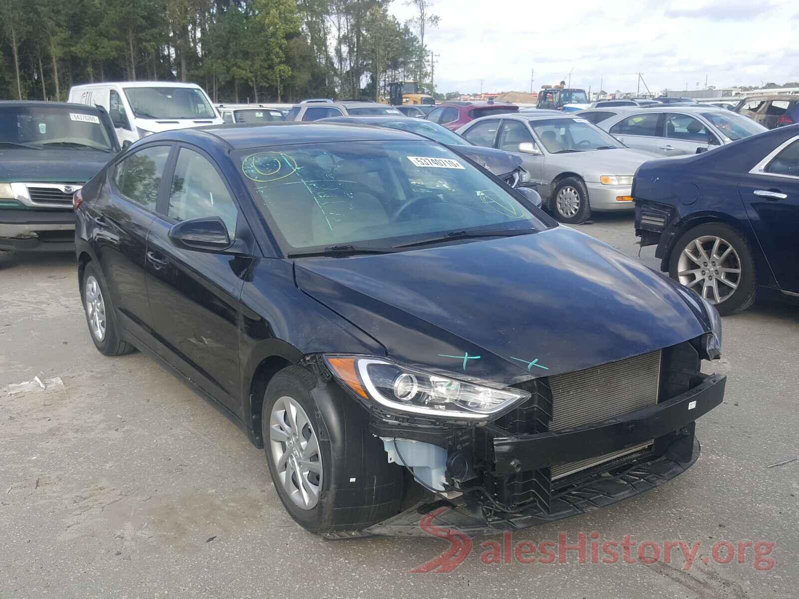 KMHD74LFXHU403374 2017 HYUNDAI ELANTRA