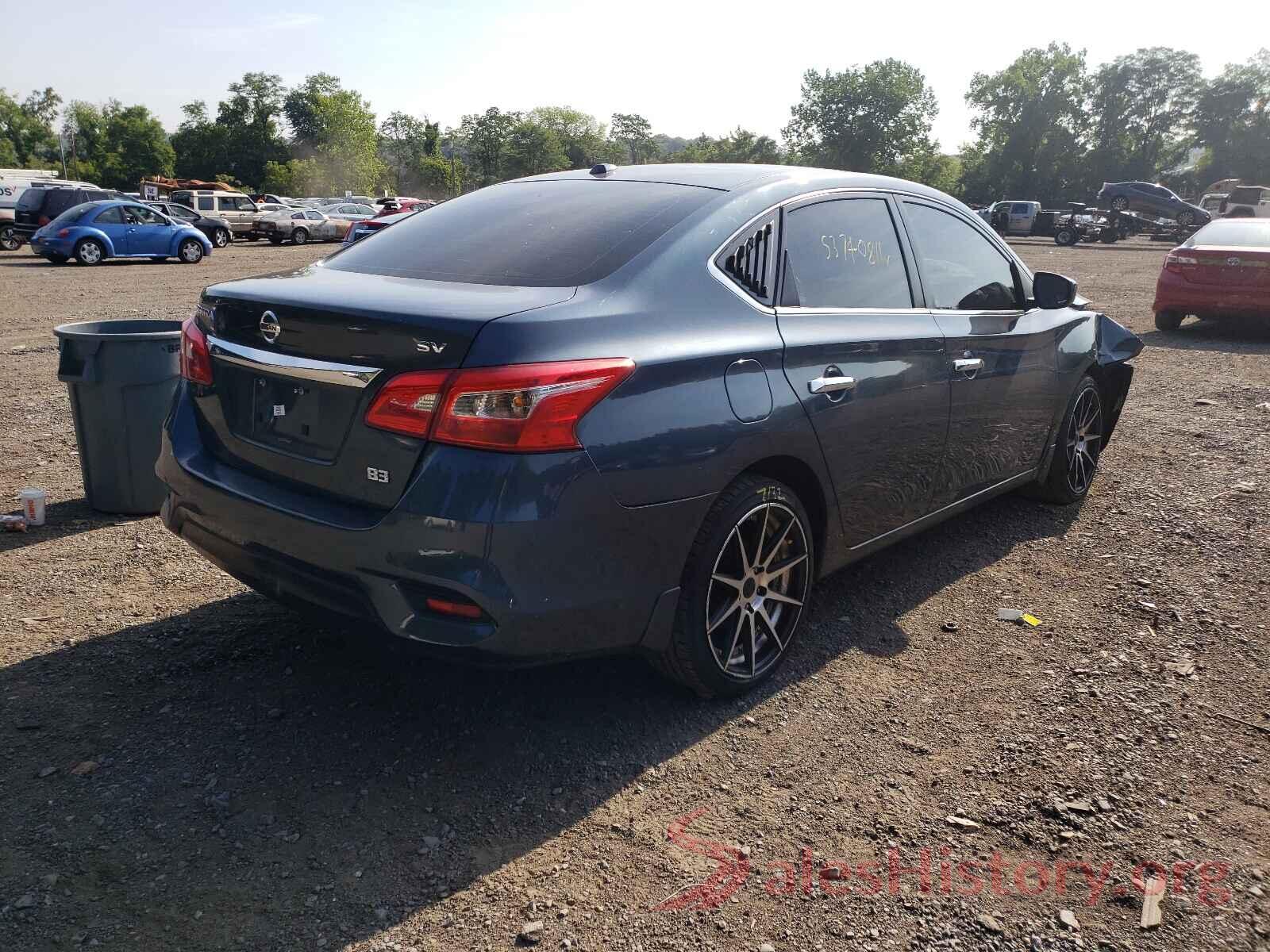 3N1AB7AP1HY363737 2017 NISSAN SENTRA