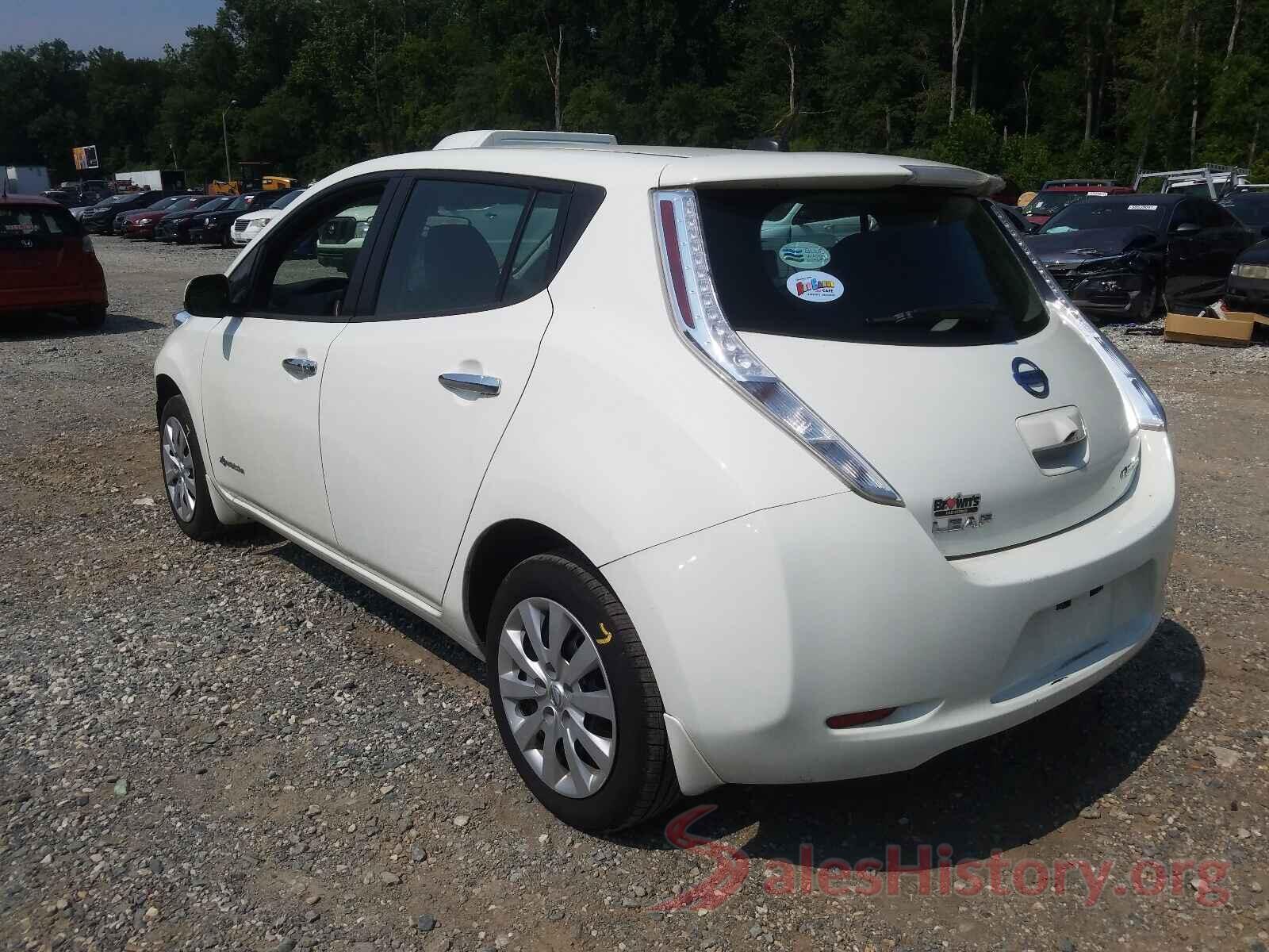 1N4BZ0CP3HC307203 2017 NISSAN LEAF