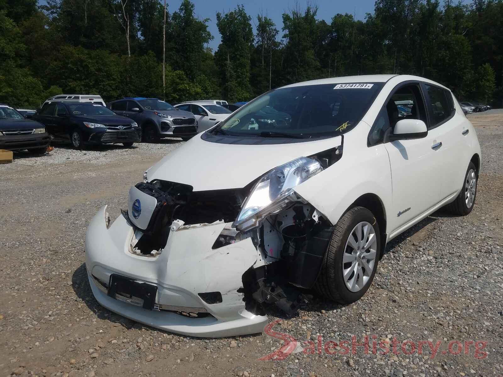 1N4BZ0CP3HC307203 2017 NISSAN LEAF