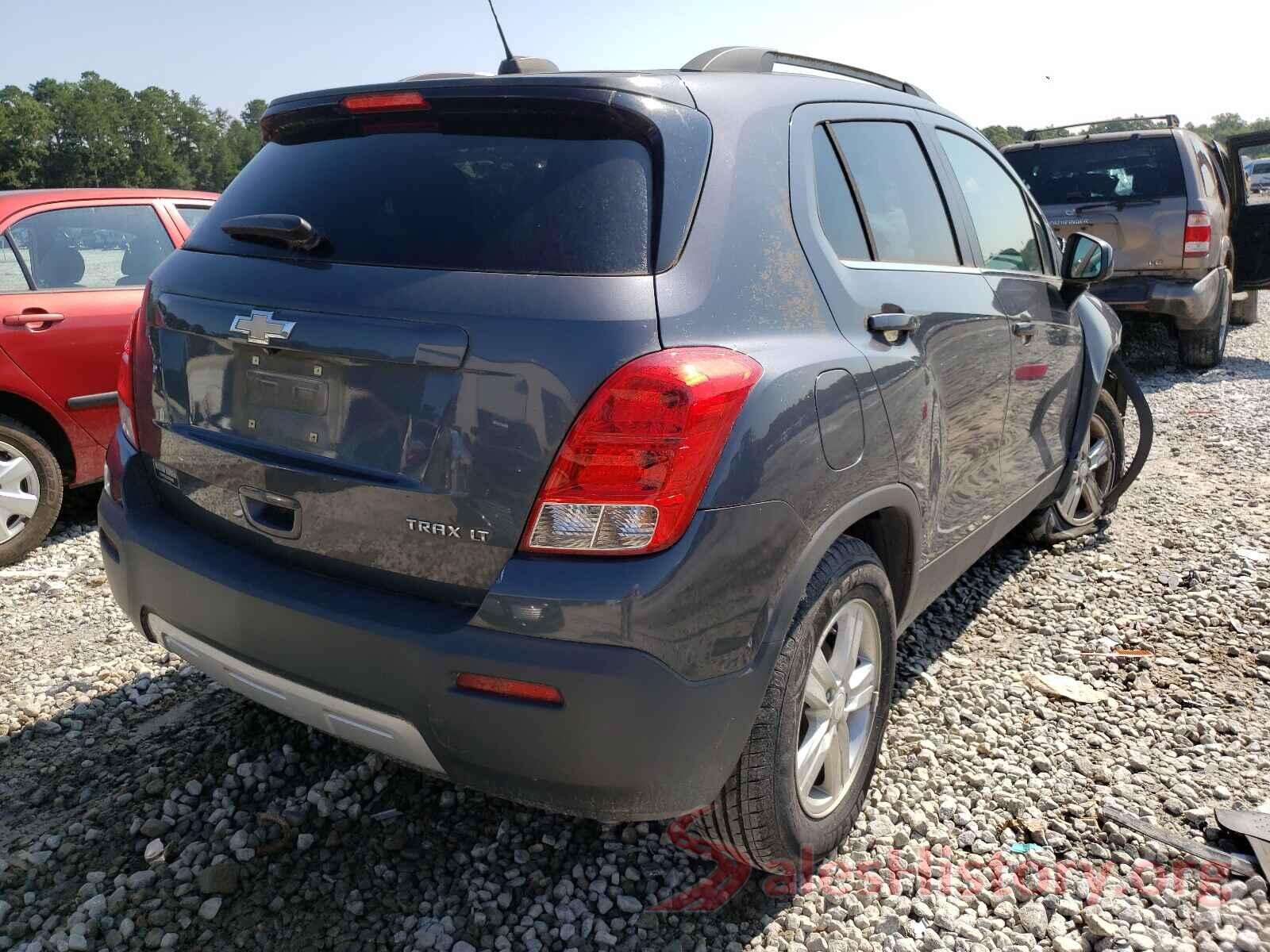 3GNCJLSB0GL123375 2016 CHEVROLET TRAX