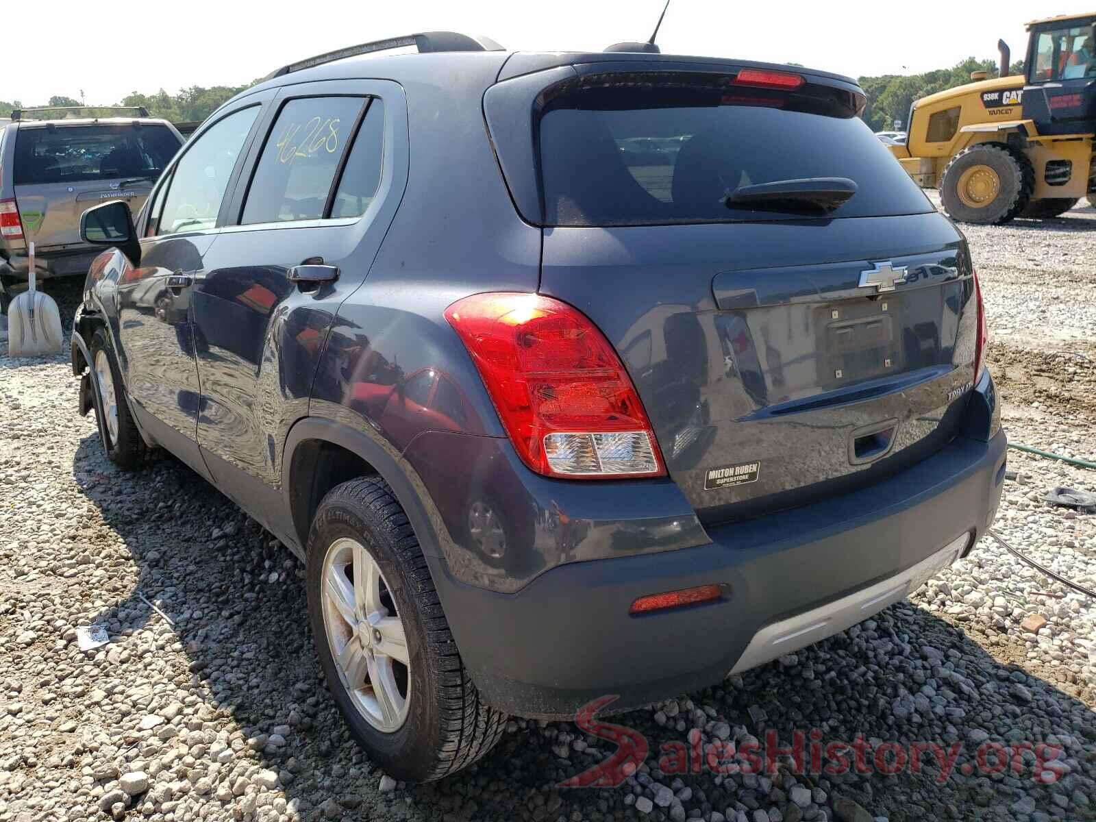 3GNCJLSB0GL123375 2016 CHEVROLET TRAX