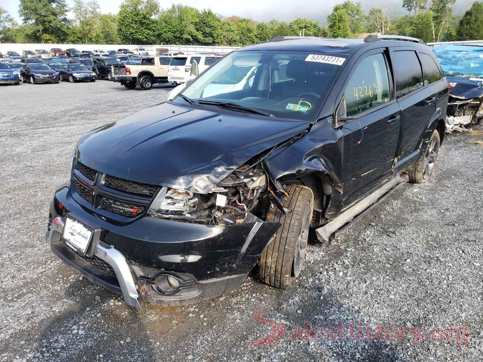 3C4PDDGG7JT386708 2018 DODGE JOURNEY