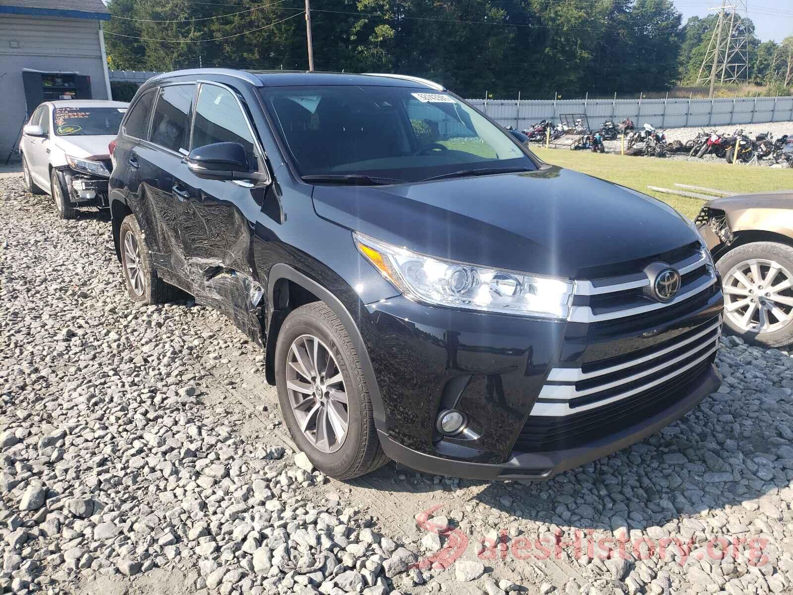 5TDJZRFH0JS902593 2018 TOYOTA HIGHLANDER