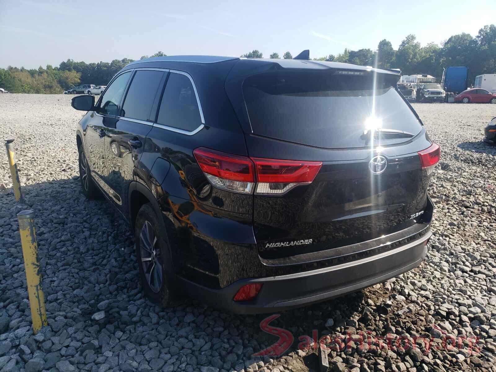 5TDJZRFH0JS902593 2018 TOYOTA HIGHLANDER