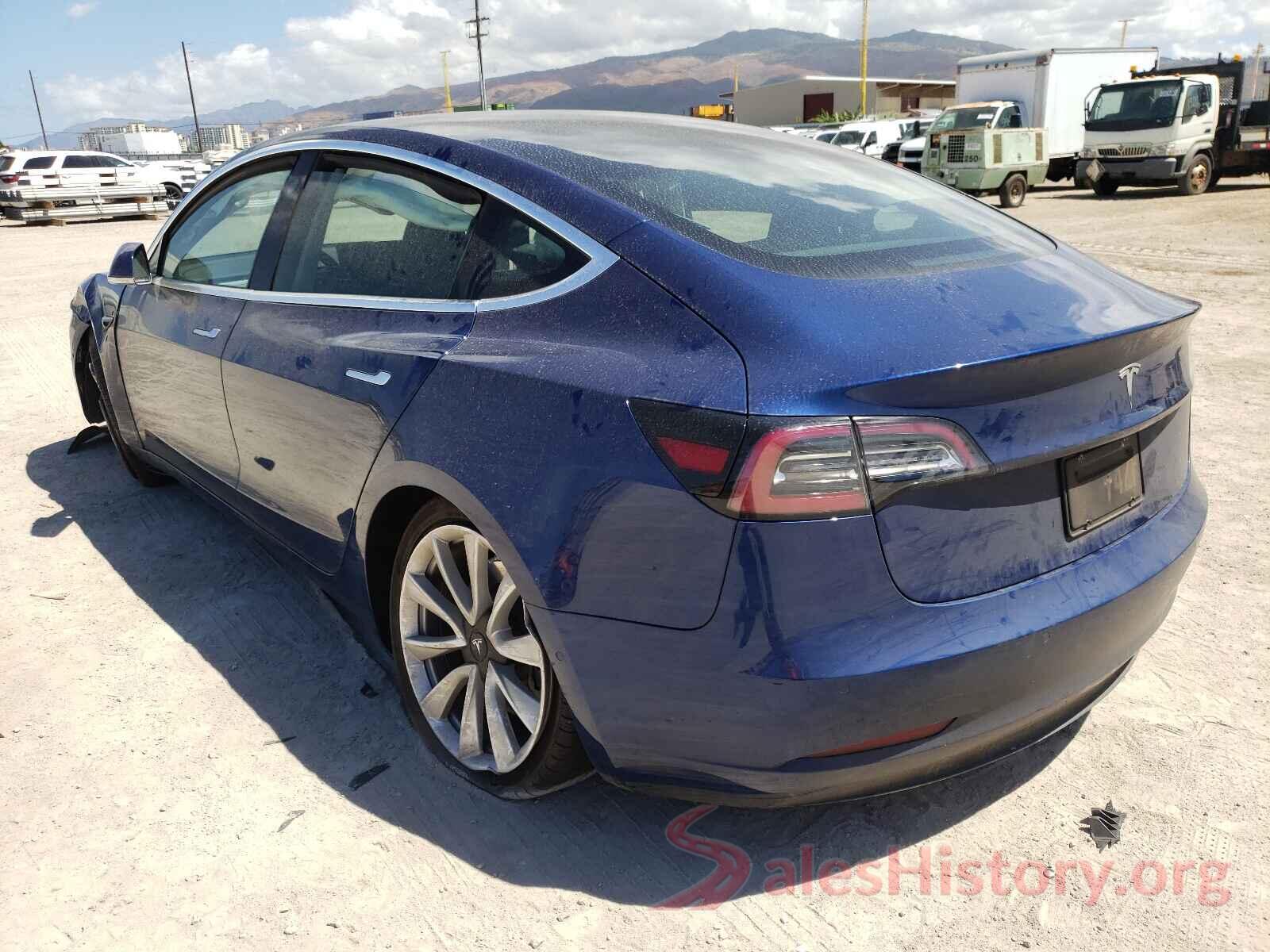 5YJ3E1EAXKF428457 2019 TESLA MODEL 3