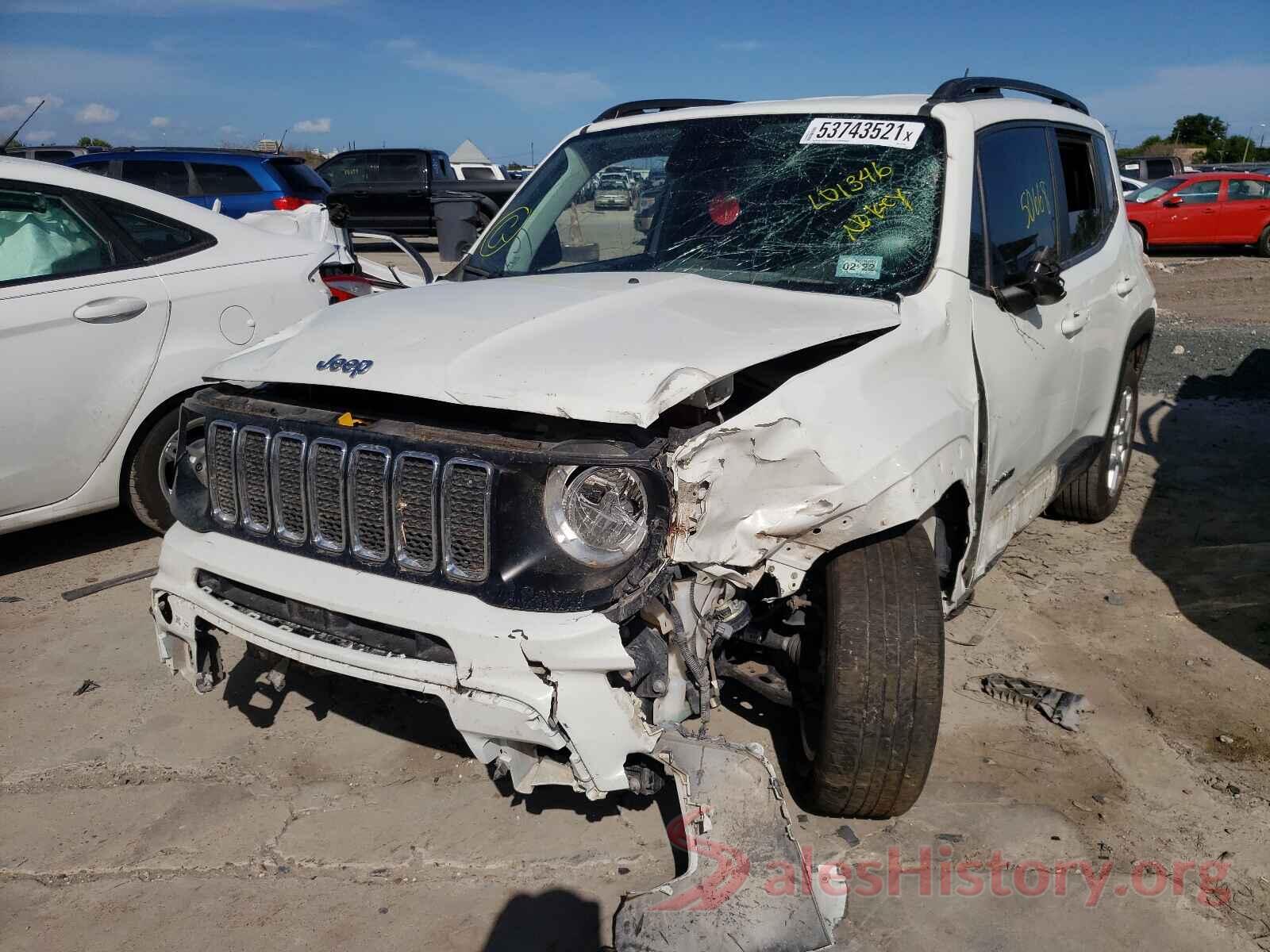 ZACNJABB1LPL01346 2020 JEEP RENEGADE