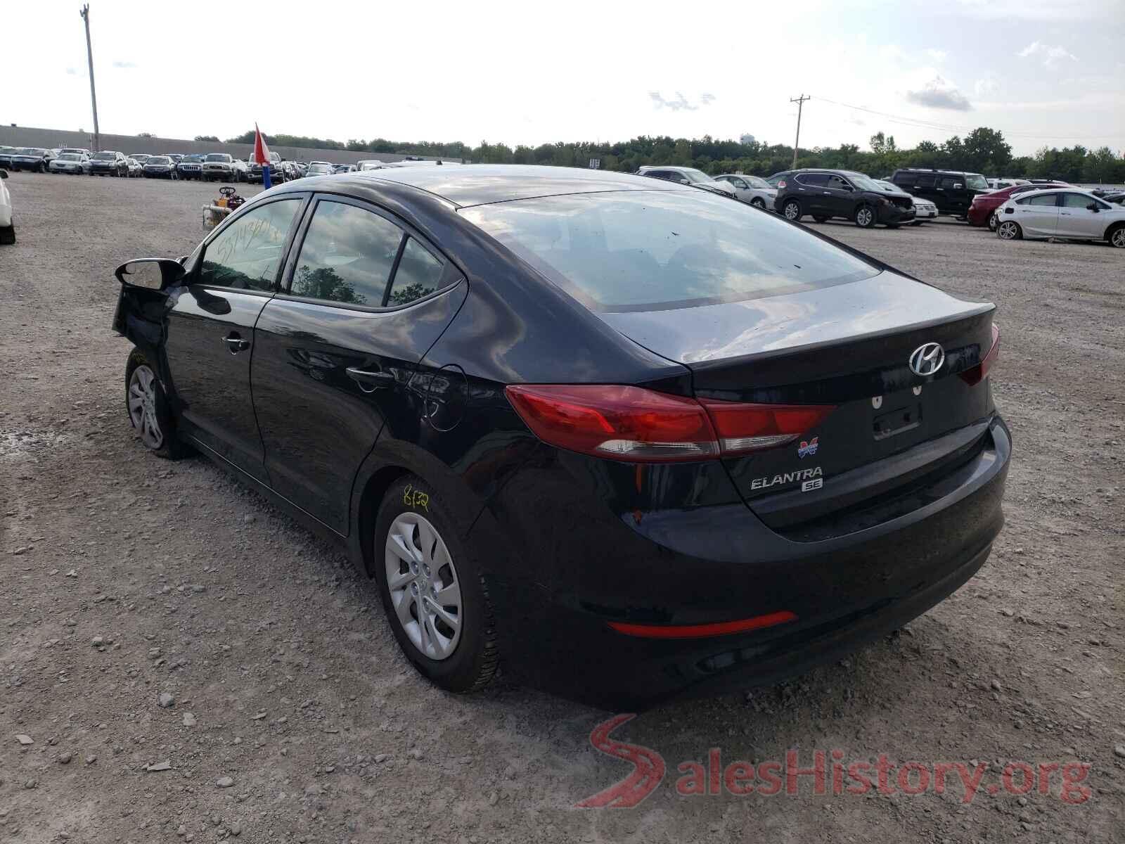 5NPD74LF7JH238212 2018 HYUNDAI ELANTRA