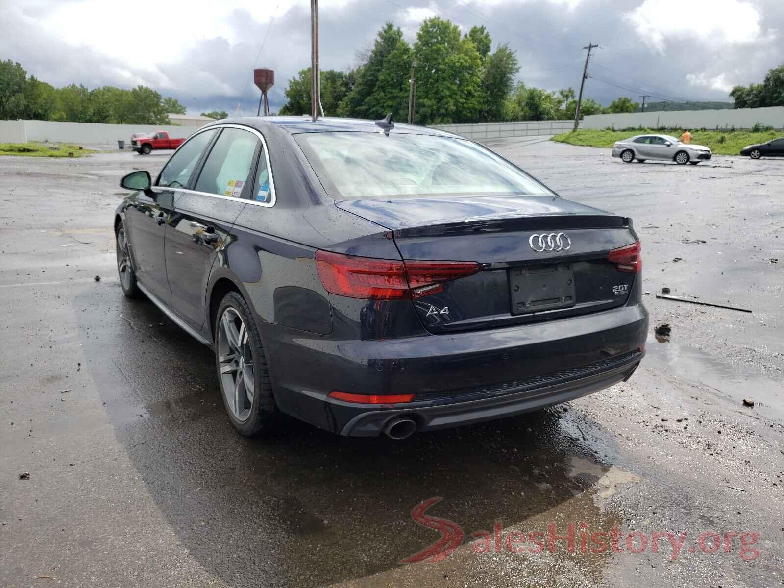 WAUENAF40JA025738 2018 AUDI A4